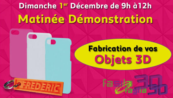 Matinée démonstration imprimante 3D