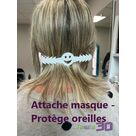 Attaches masques - protège oreilles