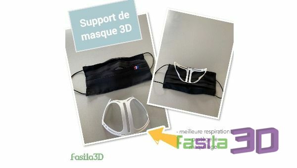 Support de masque 3D