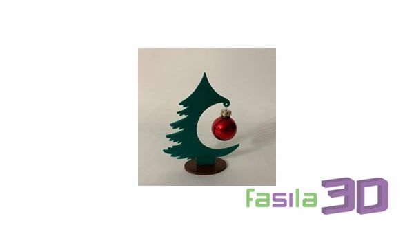 Mini sapin de noël avec support de boule