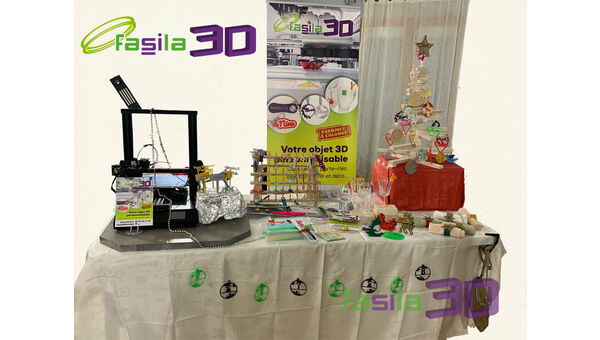 FaSila3D sera présent sur les marchés de Noël locaux