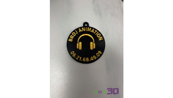 Commande de porte-clés pour BRDJ Animation